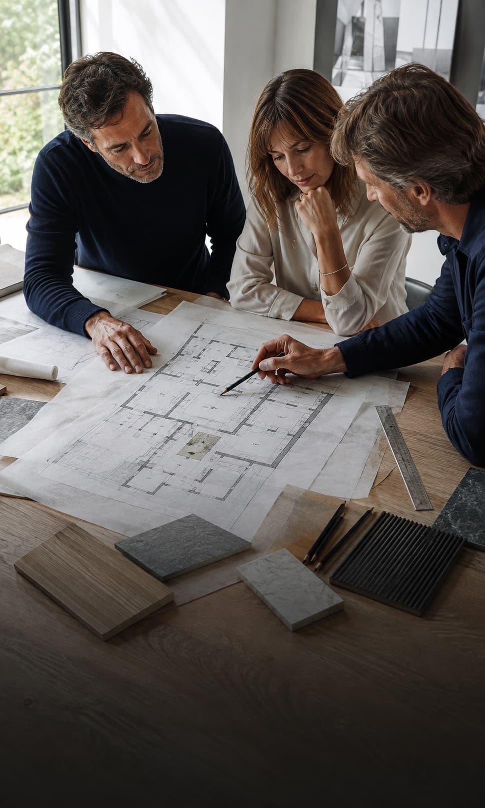 What should be decided early custom home reference.